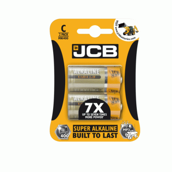 Picture of JCB LR14 C SUPER ALKALINE BATTERIES PK OF 2