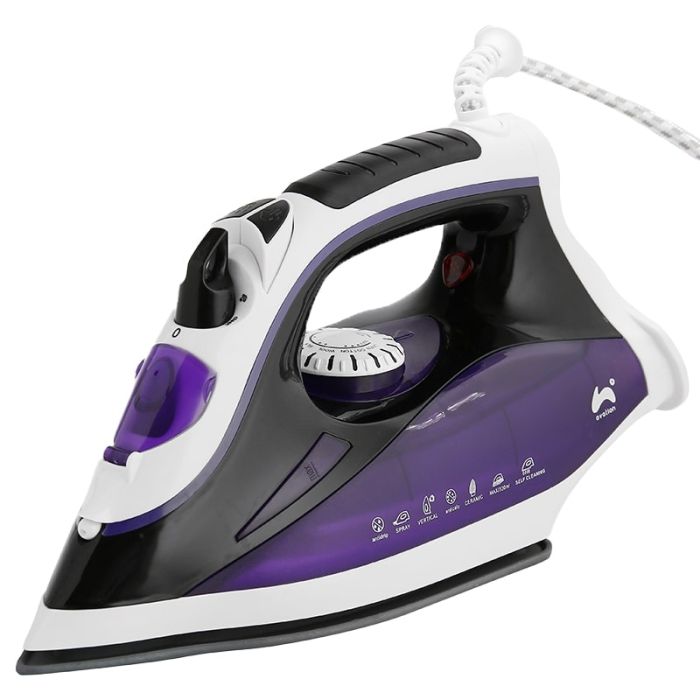 Picture of OVATION STEAM IRON CERAMIC COATED SOLE PLATE
