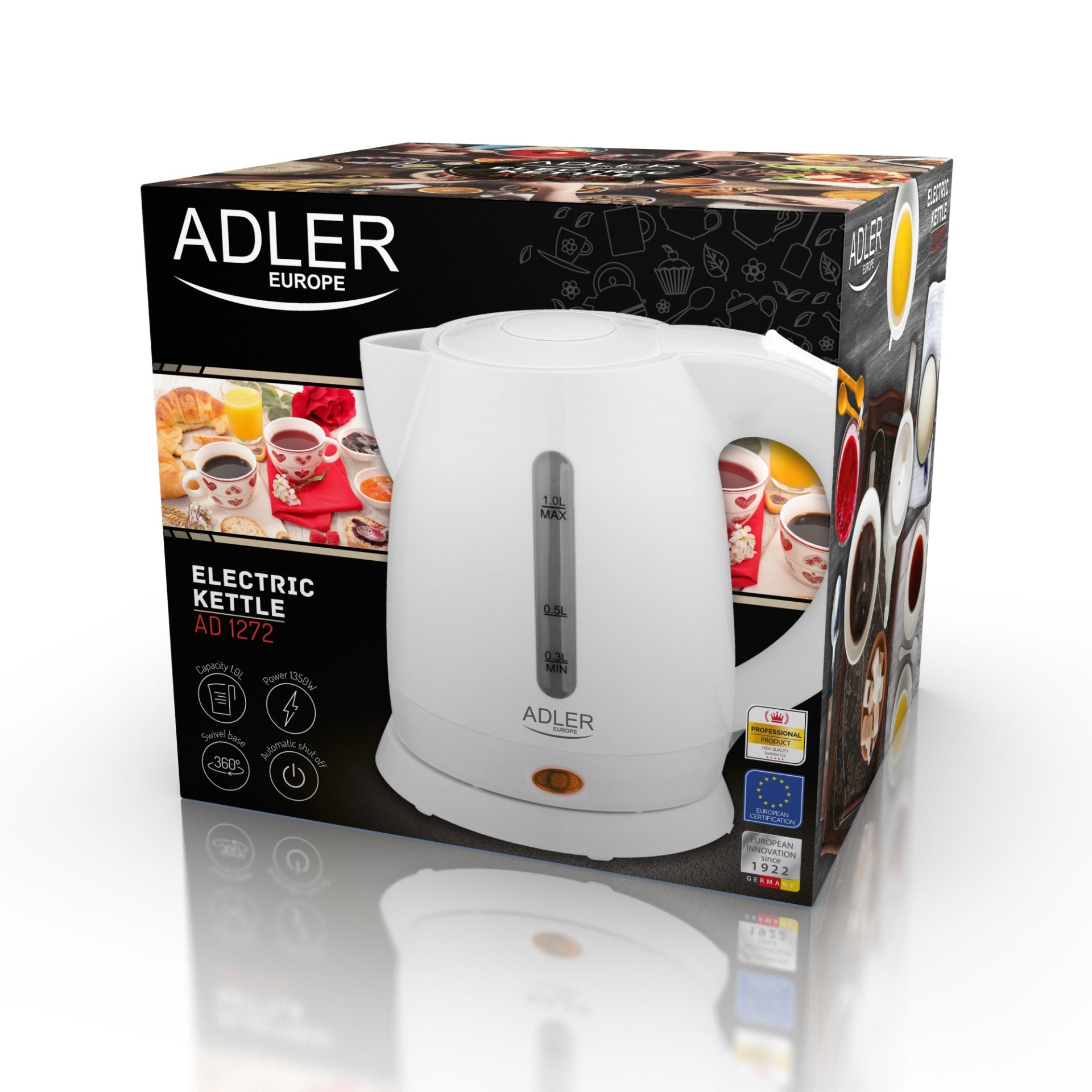 Picture of Adler AD 1272 Kettle plastic 1,0 L