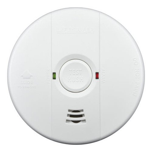 Picture of LifeSaver White SMOKE ALARM with Battery 