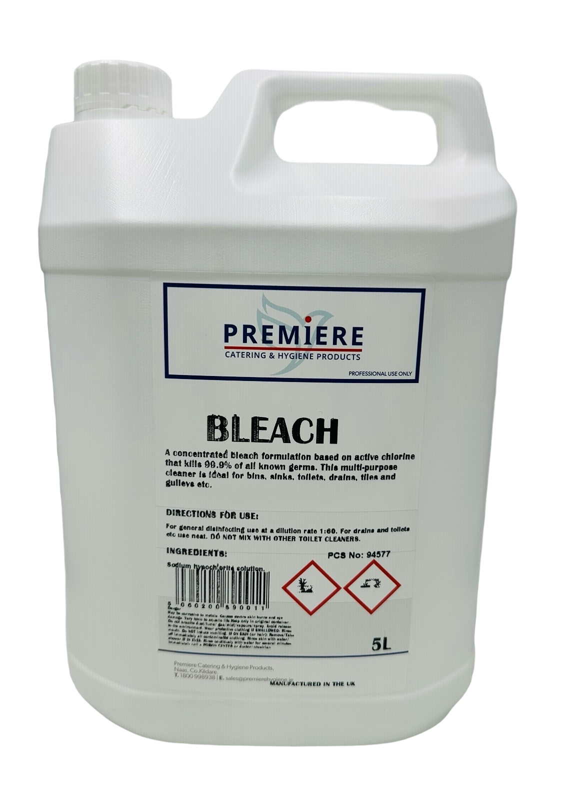 Picture of Premiere, Value Thin  Bleach 5L Single