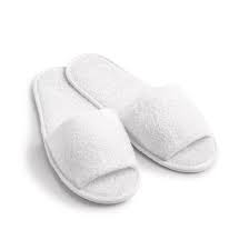 Picture of Mitre Essentials Open Toe Flipflops White 1 pair