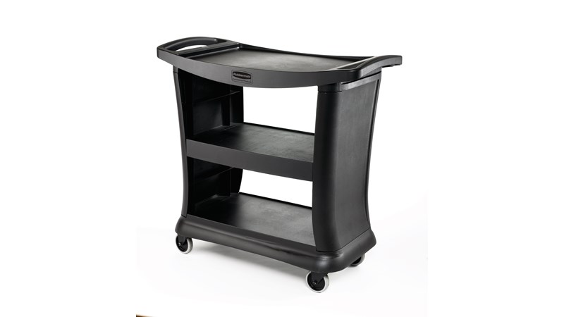 Picture of Rubbermaid Executive Service Cart Black