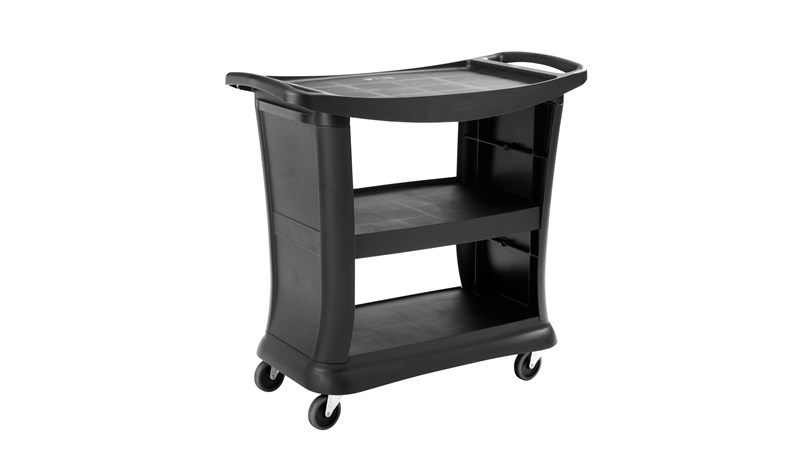 Picture of Rubbermaid Executive Service Cart Black