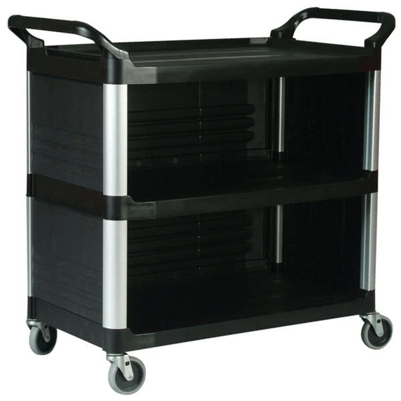 Picture of Rubbermaid X-Tra Cart closed 3 sides, 3 shelf