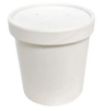 Picture of 26oz White Combo  Soup Container & Lid 250pk