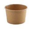 Picture of GenWare Kraft Soup Container, 8oz 500 pk, lids sold separately  