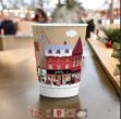 Picture of Christmas Cup, 12oz Kraft with Christmas Design, 500pk.