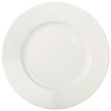 Picture of Genware White Wide Rim Plate 9" 23cm