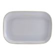 Picture of Terra Stoneware Rustic White Rect. 29x19.5cm
