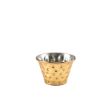 Picture of GenWare Gold Plated Hammered Ramekin 114ml/ 4oz 6.1 x 3.5 x 2.6cm (L x W x H)