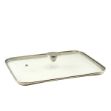 Picture of GenWare Glass Lid For Cast Aluminium Roaster 40 x 27cm 35.5 x 27cm (L x W)