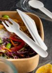 Picture of Compostable Paper FORK 6.25" (15.8cm)  1000pk