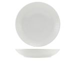 Picture of Incise Porcelain Lavara Coupe Bowl 25.5cm 25.5 x 4.7cm (Dia x H) - 120cl/42oz