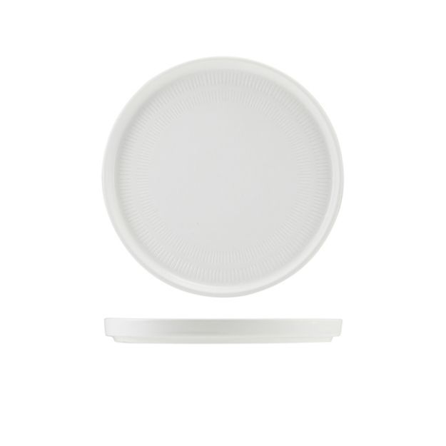 Picture of Incise Porcelain Solara Presentation Plate 20