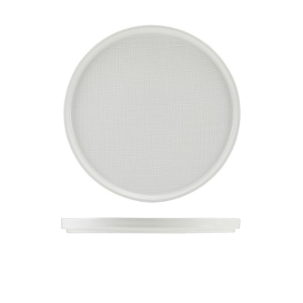 Picture of Incise Porcelain Lavara Presentation Plate 25