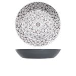 Picture of Grey Marrakesh Melamine Bowl 42.5 x 8cm