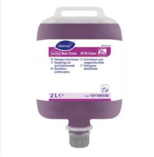 Picture of D10 Suma Multi All Purpose Cleaner Super Concentrated New  2L bottle