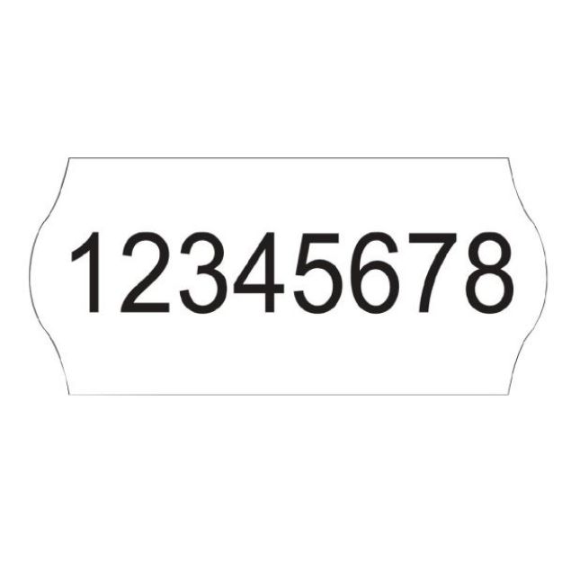 Picture of Plain Labels for Pricing Gun Box 15,000/box