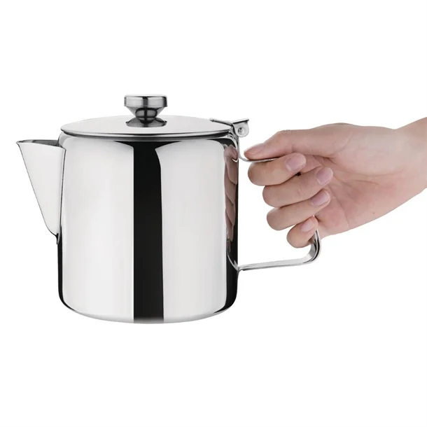 Picture of  Olympia Concorde Stainless Steel Teapot 1.4Ltr